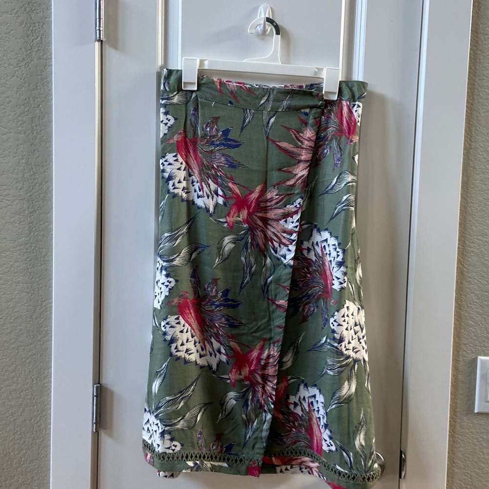 Roxy wrap skirt